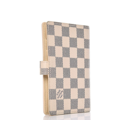 Louis Vuitton Damier Azur Small Ring Agenda Cover 3 of 6