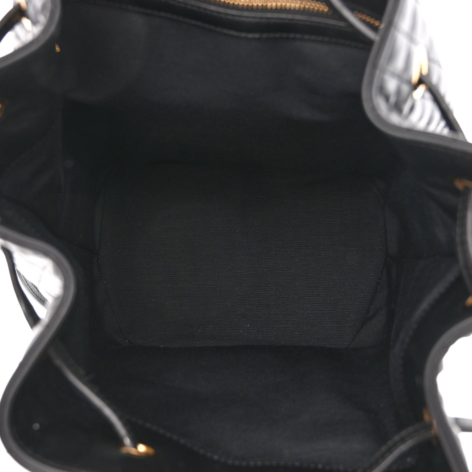 Celine Calfskin Quilted Small C Backpack Black 5 of 10