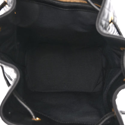 Celine Calfskin Quilted Small C Backpack Black 5 of 10