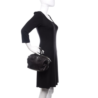 Givenchy Waxed Calfskin Micro Nightingale Black 2 of 11