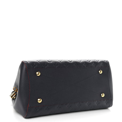 Louis Vuitton Empreinte Montaigne GM Marine Rouge 4 of 11