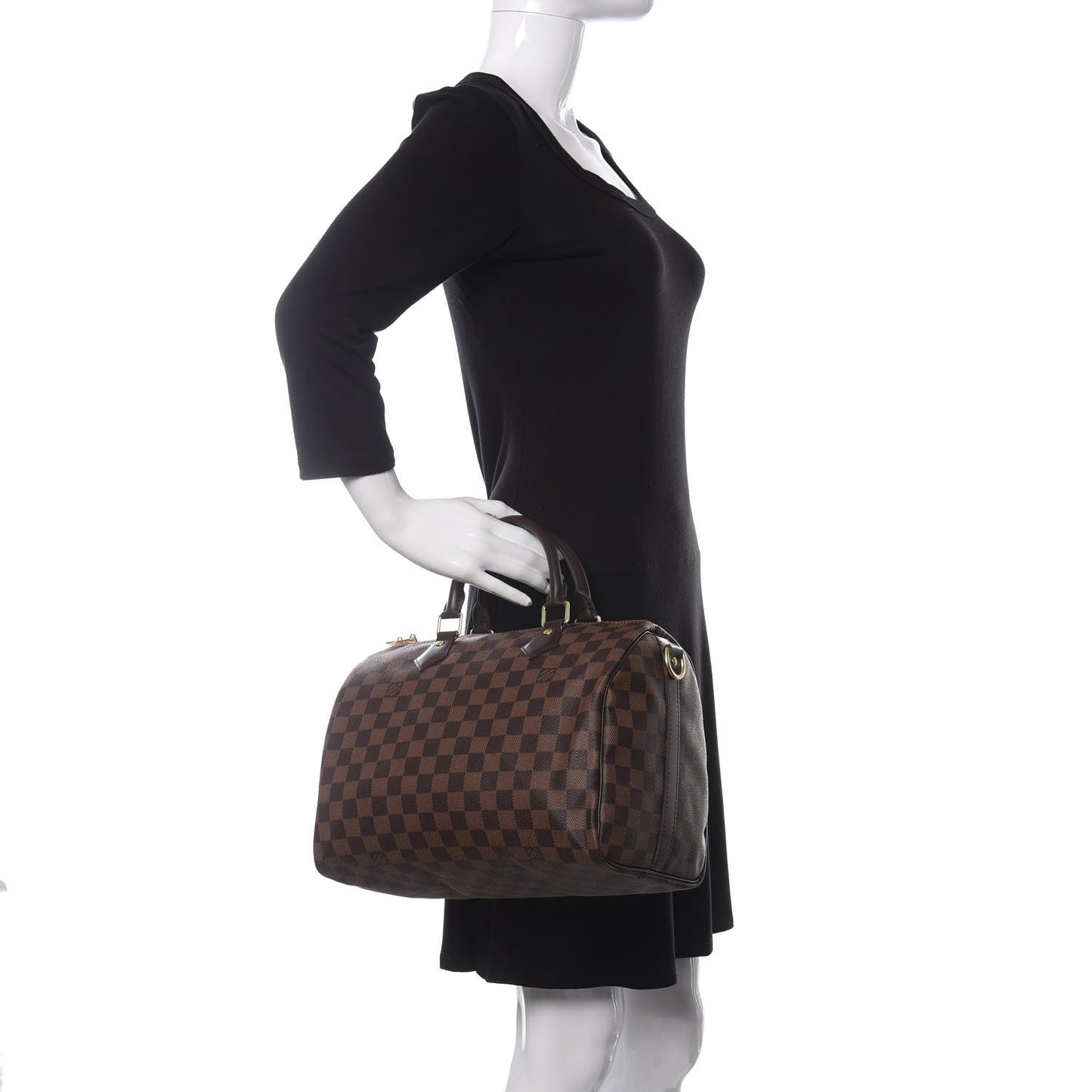 Damier Ebene Speedy Bandouliere 30