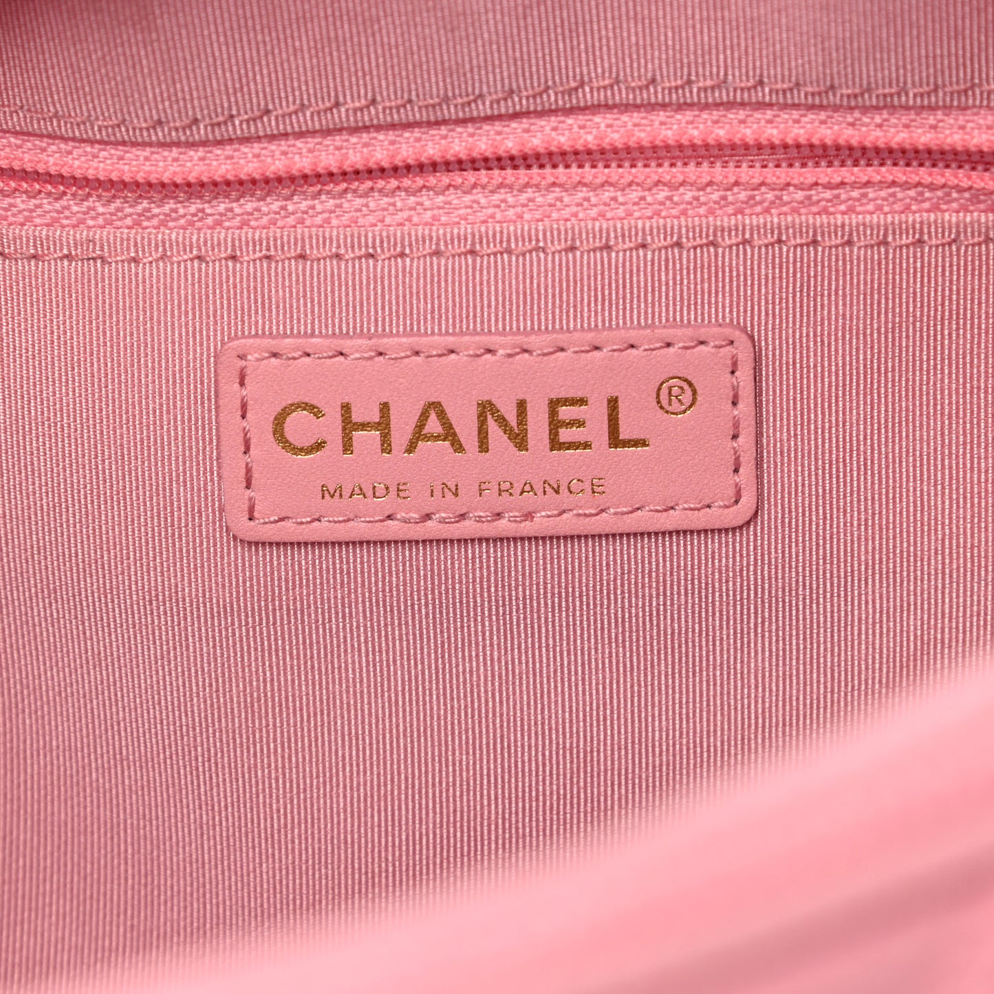 Caviar Quilted Small Bowler Pink