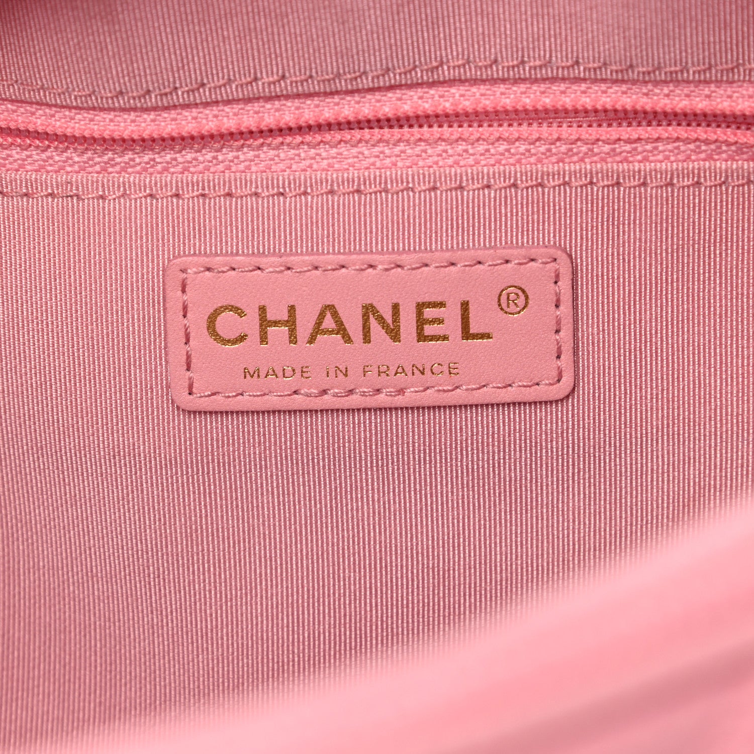 Chanel Caviar Quilted Small Bowler Pink 6 of 14