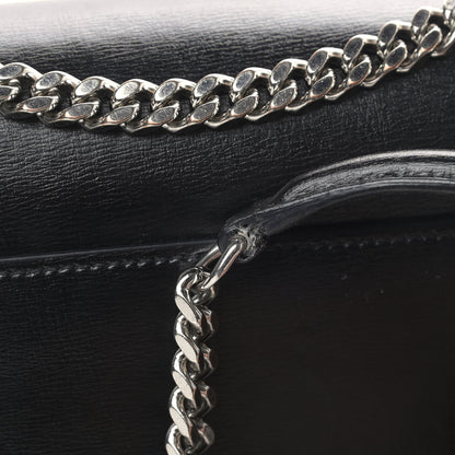 Saint Laurent Calfskin Medium Monogram Sunset Black 8 of 9