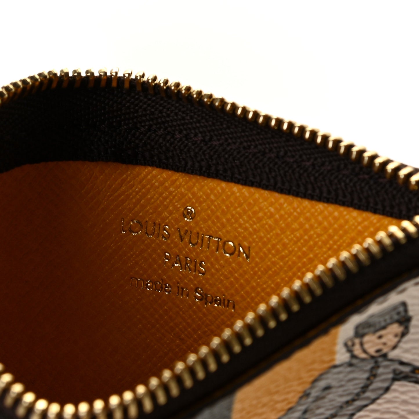 Monogram Groom Key Pouch
