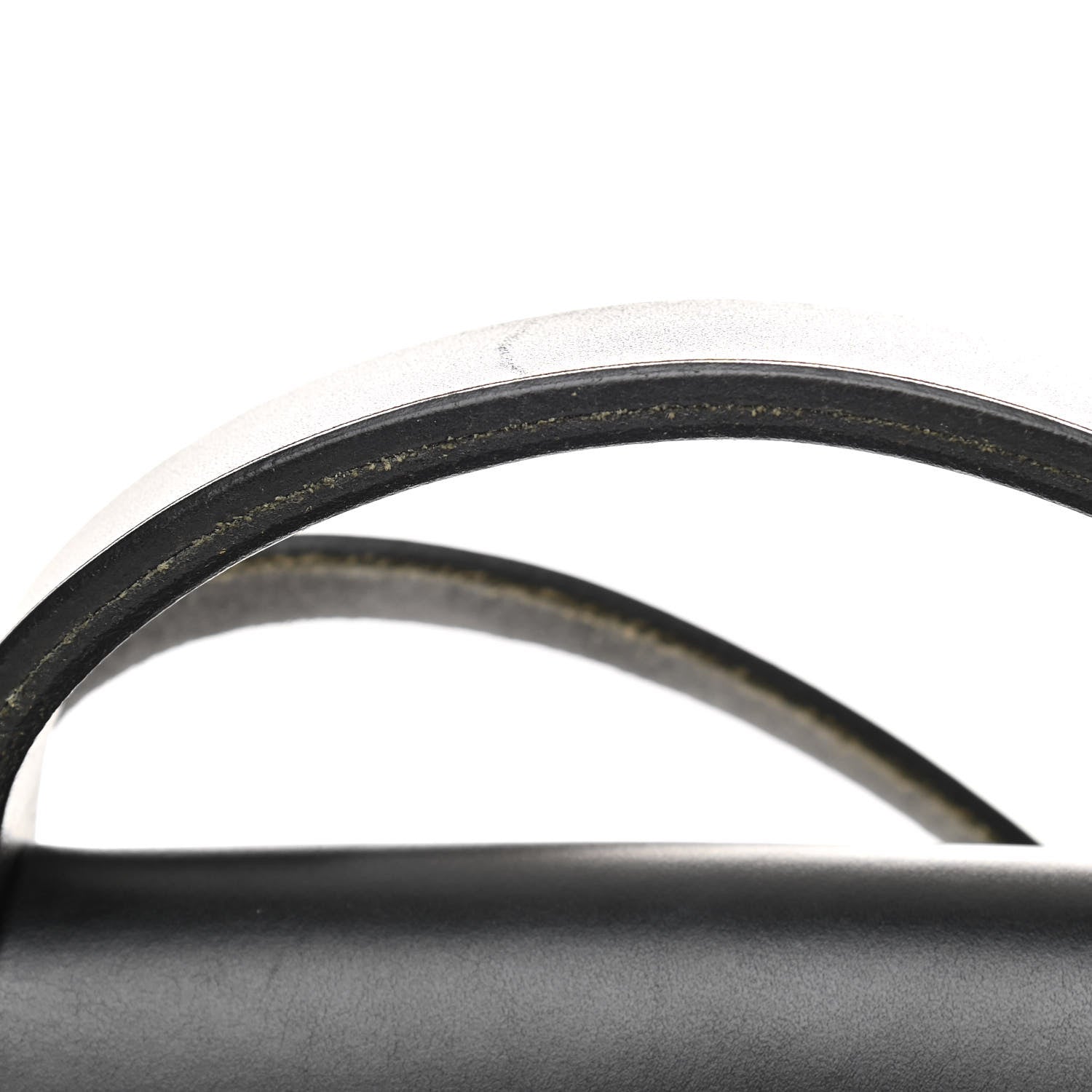 Hermes Toile Officier Vache Calfskin Herbag 39 GM Black 9 of 19