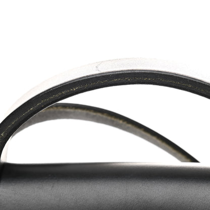 Hermes Toile Officier Vache Calfskin Herbag 39 GM Black 9 of 19