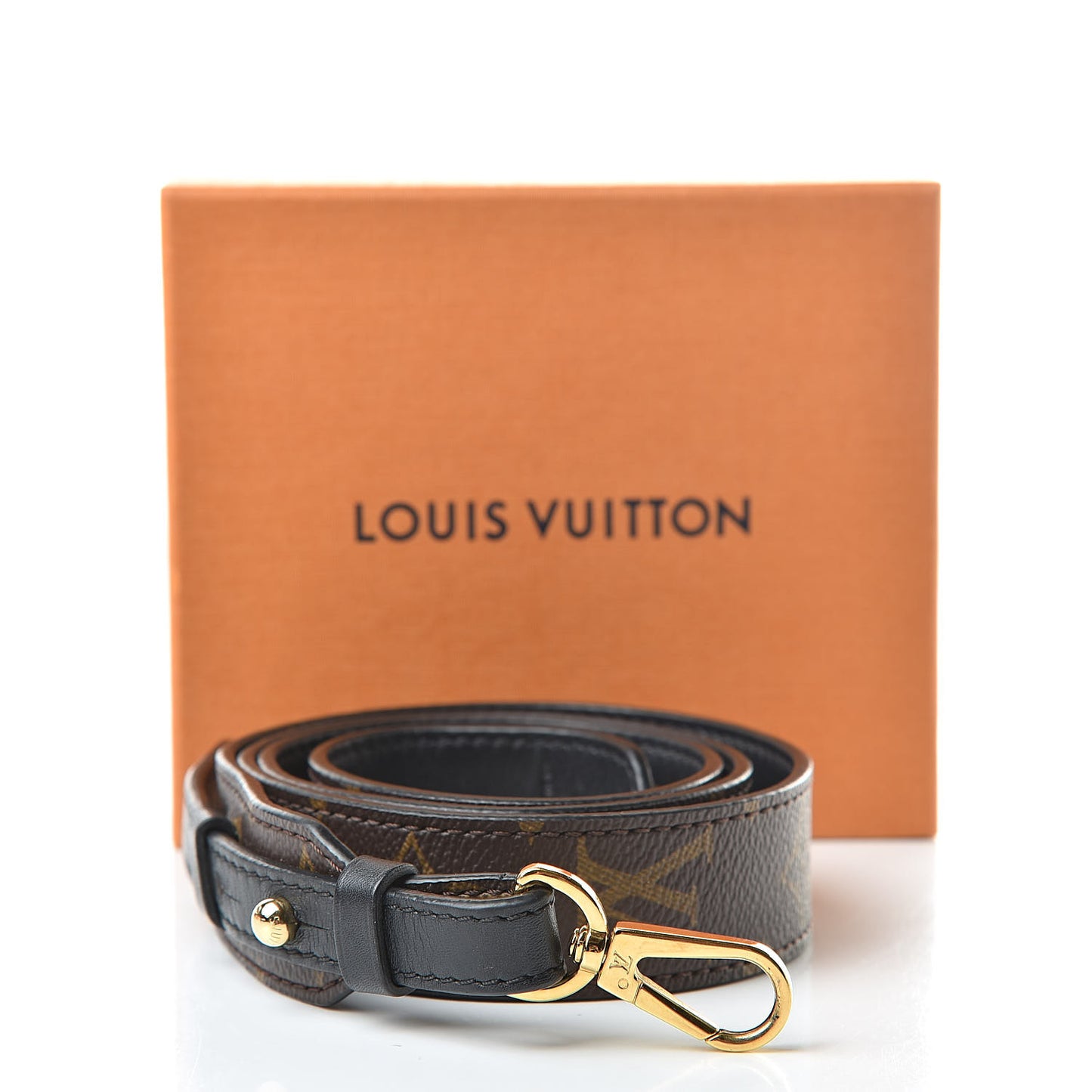 Monogram Bandouliere Shoulder Strap XL Black