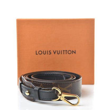 Louis Vuitton Monogram Bandouliere Shoulder Strap XL Black 6 of 6
