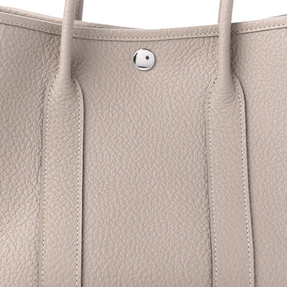 Hermes Vache Country Garden Party TPM 30 Gris Tourterelle 9 of 9