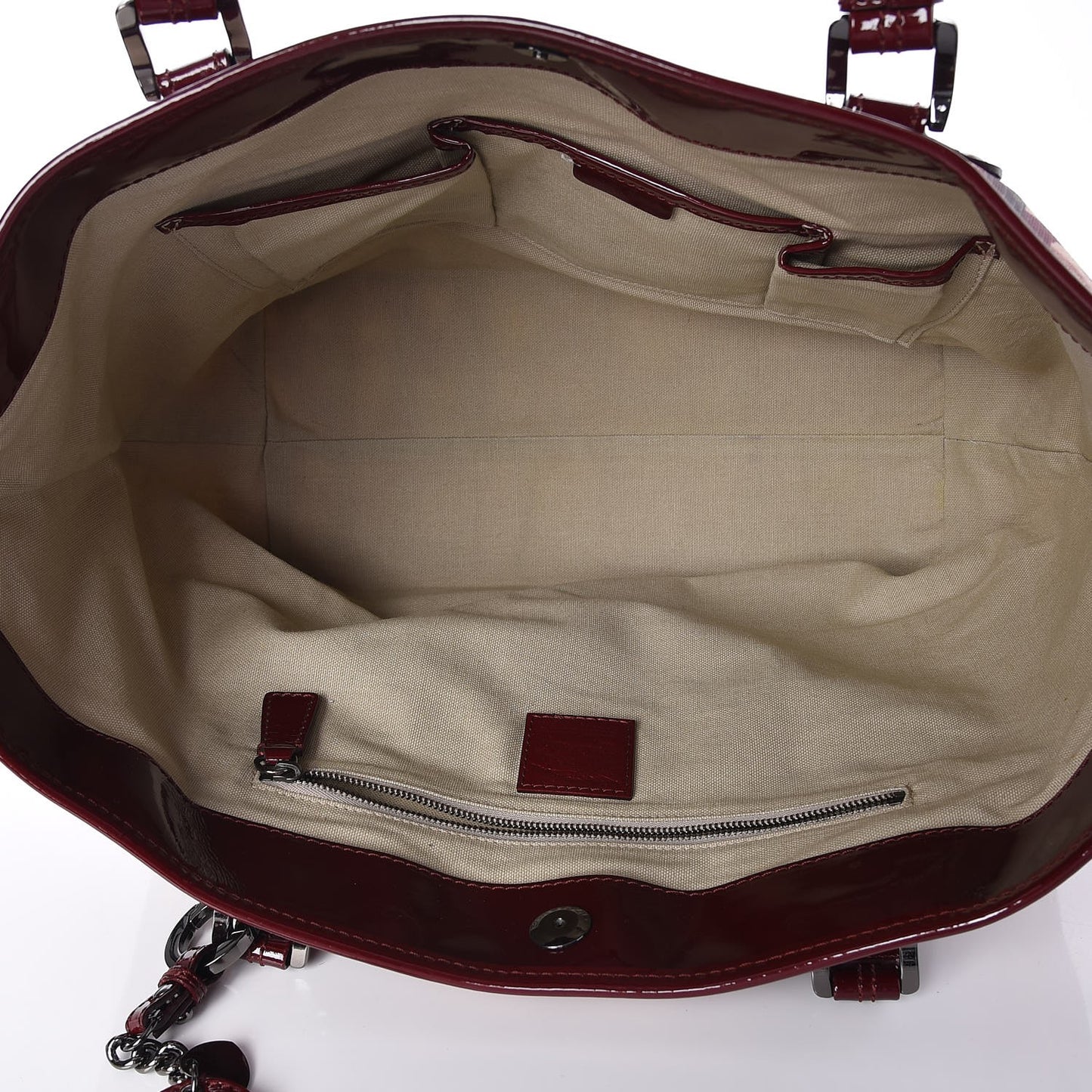 Nova Check Heart Tote Red