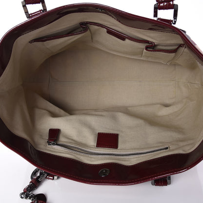Burberry Nova Check Heart Tote Red 5 of 11