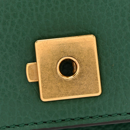 Gucci Dollar Calfskin Crystal Small Dionysus Shoulder Bag Emerald 12 of 12