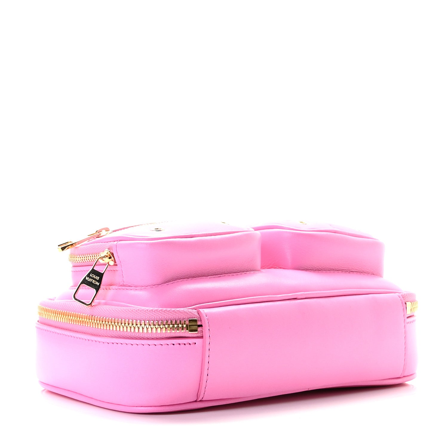 Louis Vuitton Calfskin Embossed Monogram Vuittamins Utility Crossbody Rose Violet 4 of 11