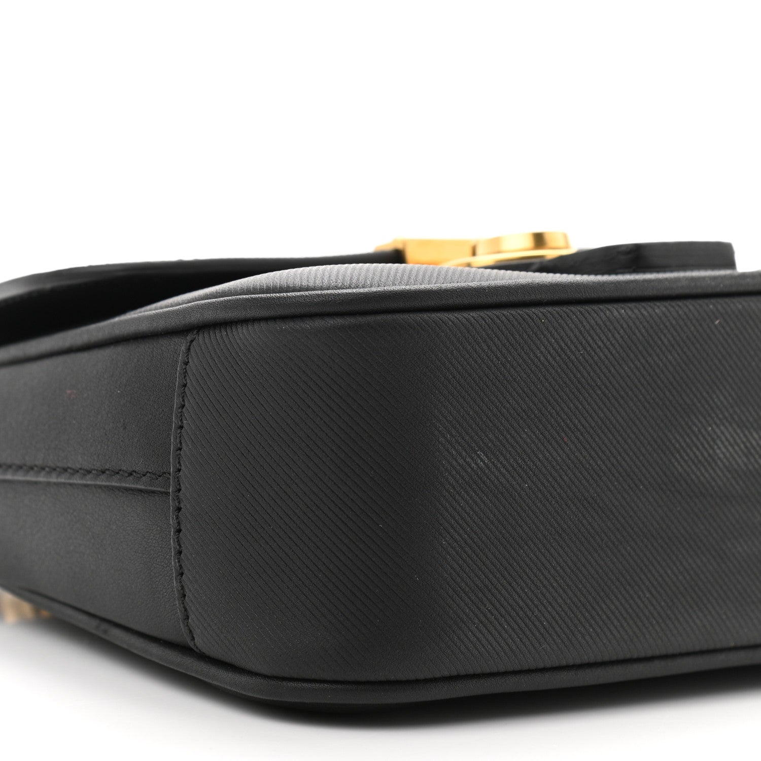 Burberry Trench Calfskin Mini DK88 Top Handle Bag Black 8 of 11