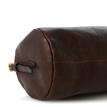 Miu Miu Nappa Aviator Mini Pouch Briarwood 9 of 12