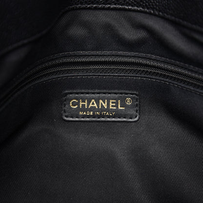 Chanel Caviar Quilted Timeless CC Soft Tote Black 5 of 9