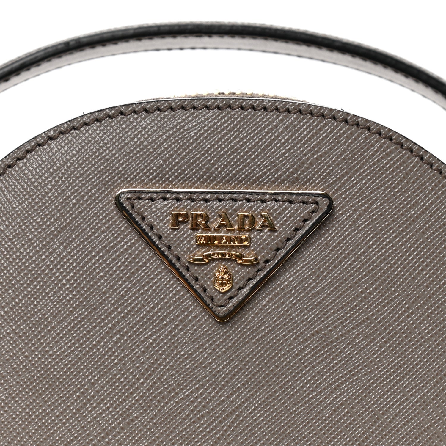 Prada Saffiano Lux Mini Odette Backpack Argilla 6 of 6