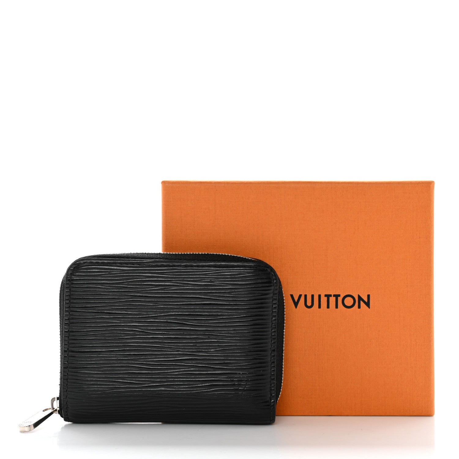 Louis Vuitton Epi Zippy Coin Purse Black 8 of 8