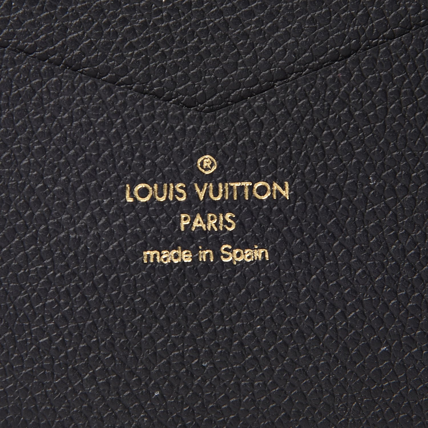 Louis Vuitton Empreinte iPhone X/XS Folio Case Black 6 of 8