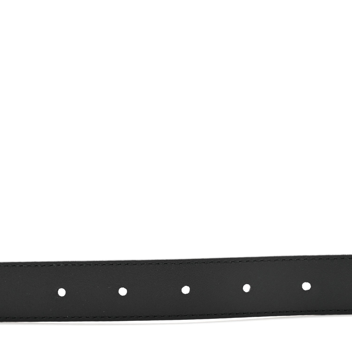 Gucci Calfskin Crystal Double G 30mm Belt 100 40 Black 4 of 6