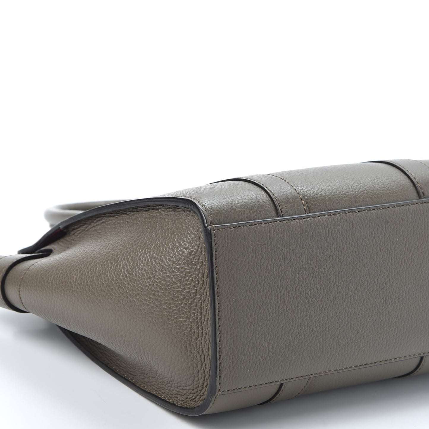 Small Classic Grain Mini Zipped Bayswater Solid Grey
