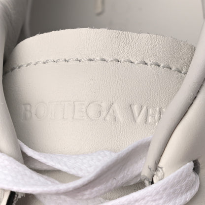 Bottega Veneta Calfskin Technical Mesh Speedster Sneakers 41 White Black 8 of 9