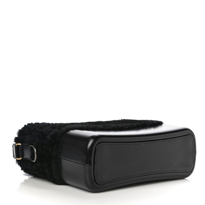 Chanel Shearling Medium Gabrielle Hobo Black 4 of 11