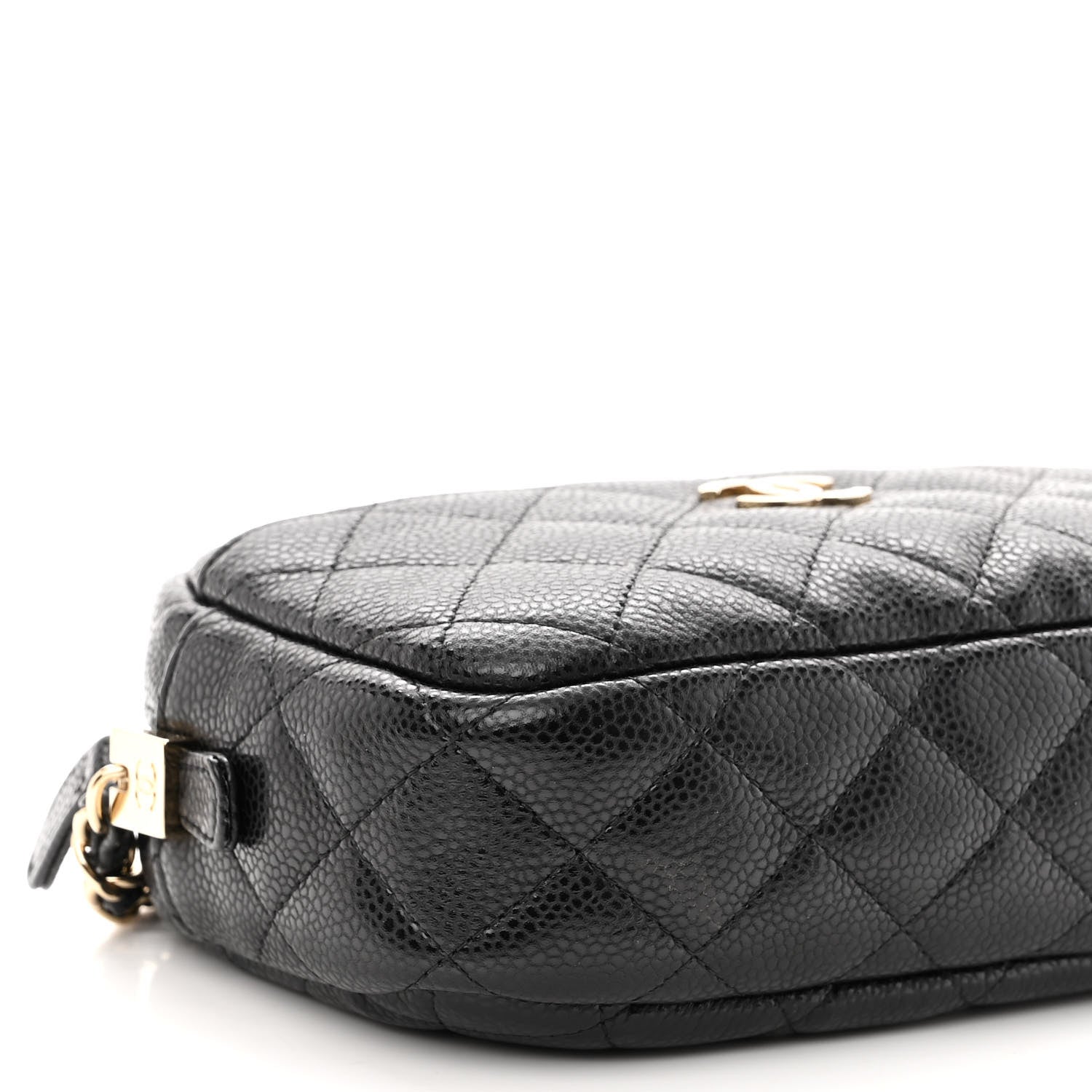 Chanel Caviar Quilted Small Timeless Camera Case Black 9 of 11