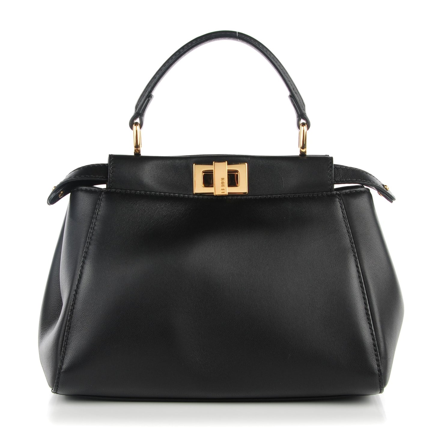 Nappa Mini Peekaboo Iconic Satchel Black