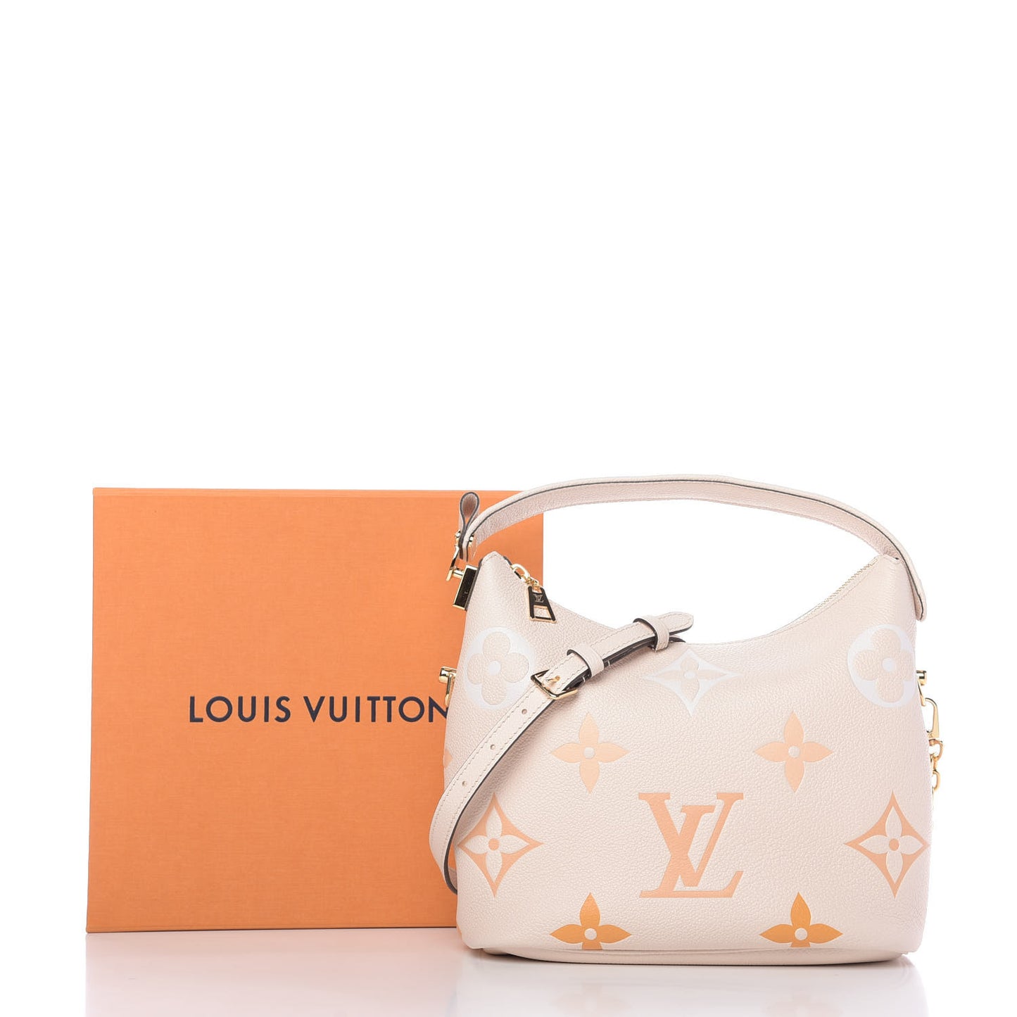 Empreinte Monogram Giant By The Pool Marshmallow Hobo Cream Saffron