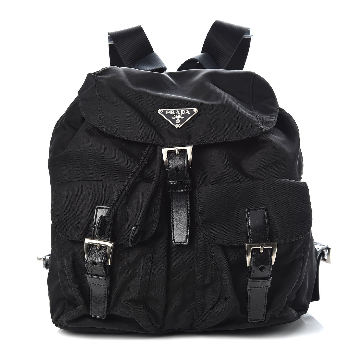 Tessuto Nylon Vela Small Backpack Black