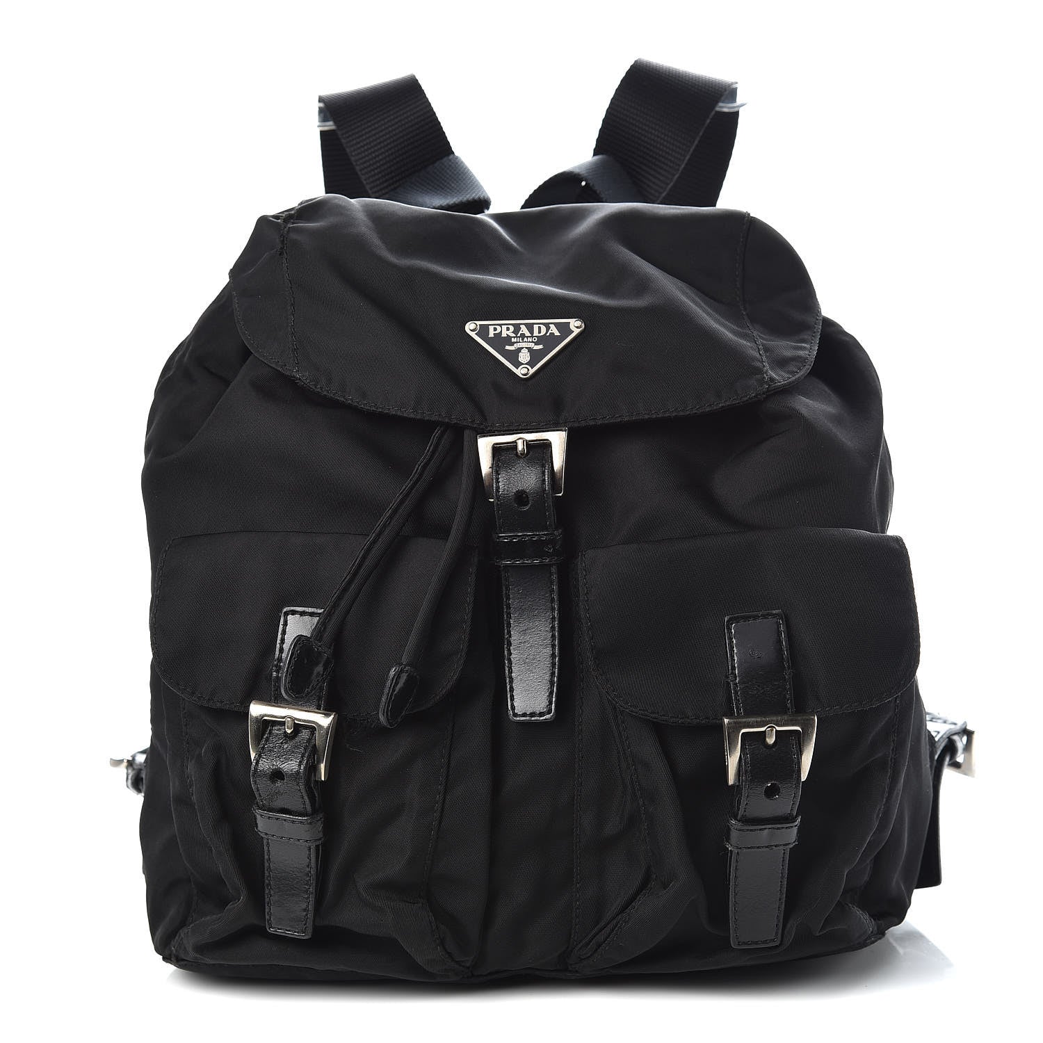 Prada Tessuto Nylon Vela Small Backpack Black 1 of 13