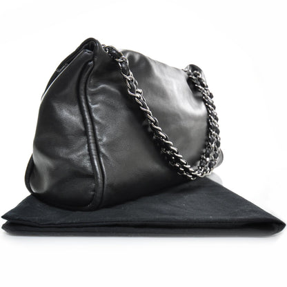 Chanel Lambskin Double Mademoiselle Jumbo Flap Black 2 of 10