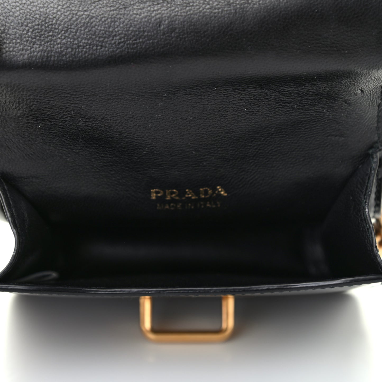Spazzolato Micro Cahier Bag Black