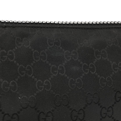 Gucci Nylon Monogram Small Flat Messenger Bag Black 13 of 15