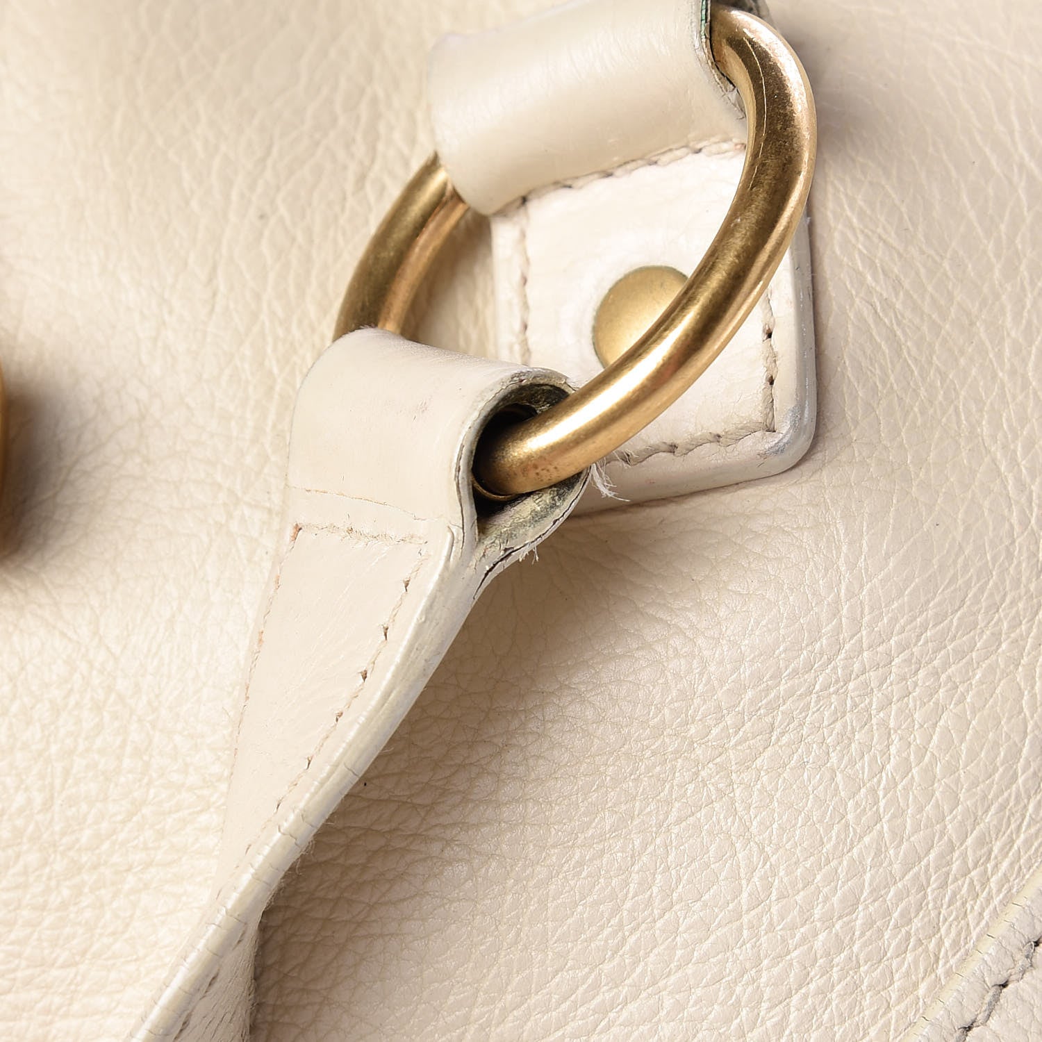 Saint Laurent Calfskin Oversized Muse Ivory 24 of 31