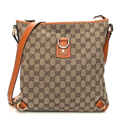 Gucci Monogram Abbey Messenger Bag Tan 1 of 13
