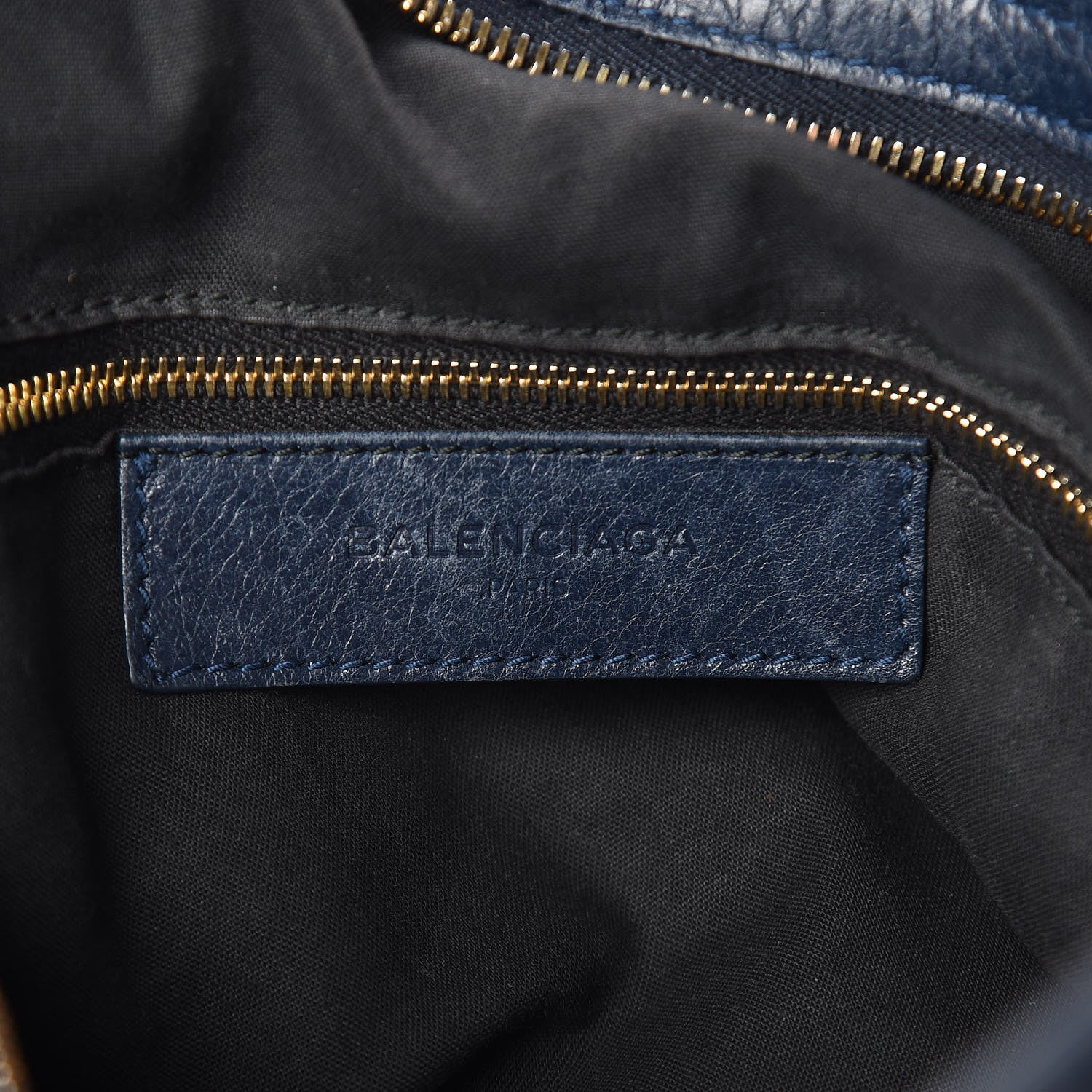Balenciaga Agneau Giant 12 Gold Hardware Velo Bleu Obscur 6 of 17