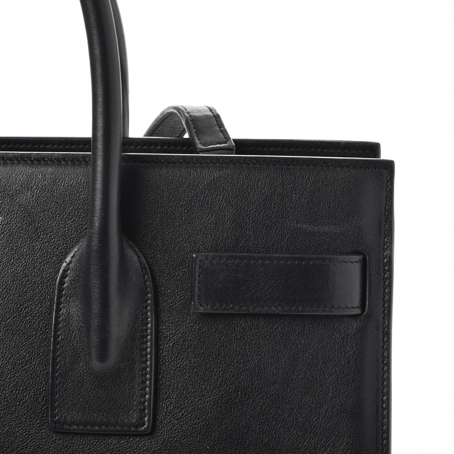 Saint Laurent Calfskin Small Sac De Jour Black 11 of 11