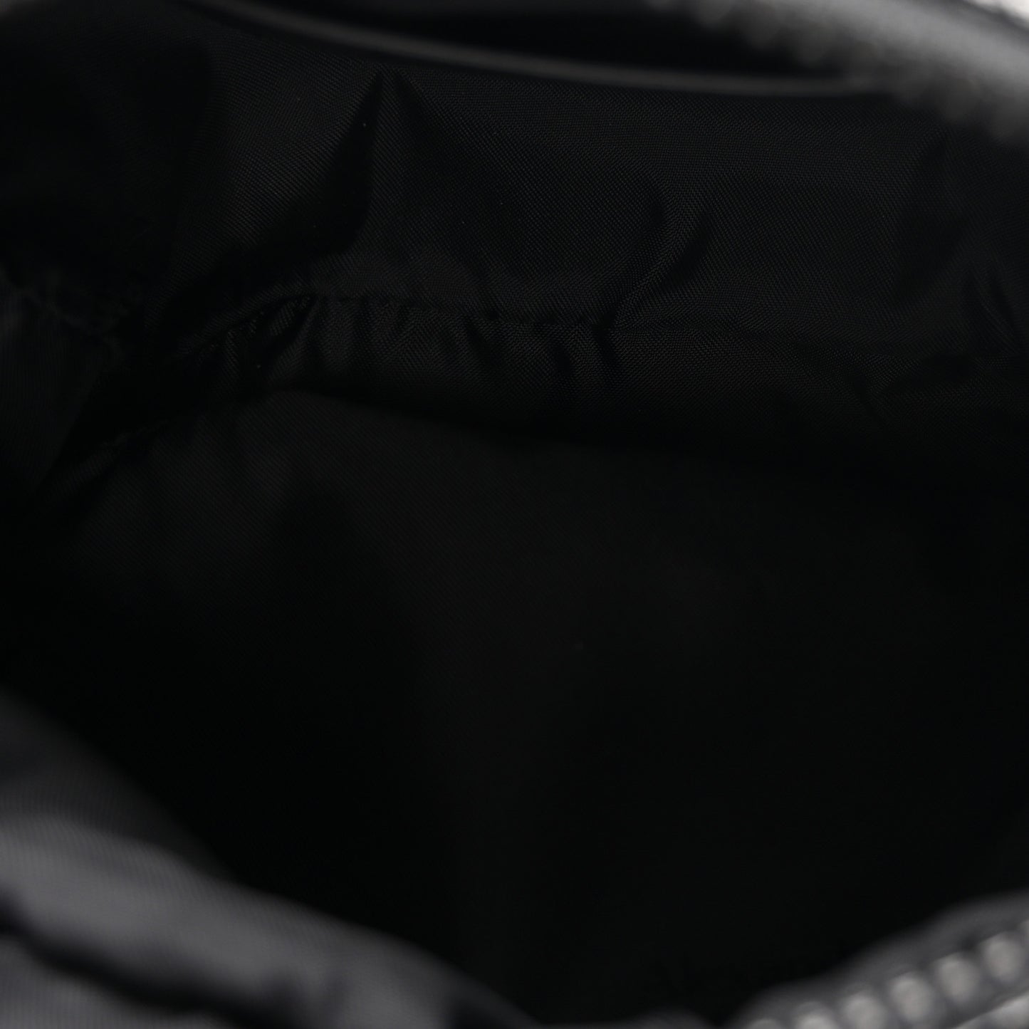 Jacquard Skull Belt Bag Black White