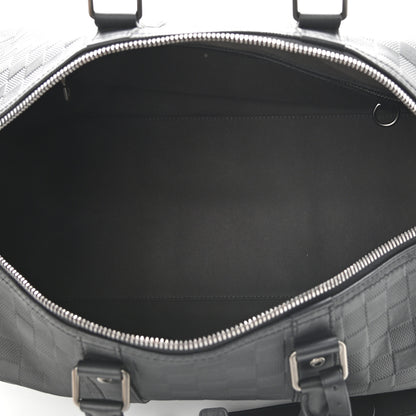 Louis Vuitton Damier Infini Keepall Bandouliere 45 Onyx 9 of 19