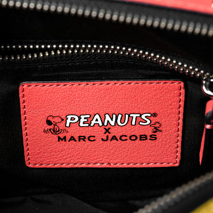 Marc Jacobs X Peanuts Calfskin The Box 20 Crossbody Yellow Multicolor 6 of 9