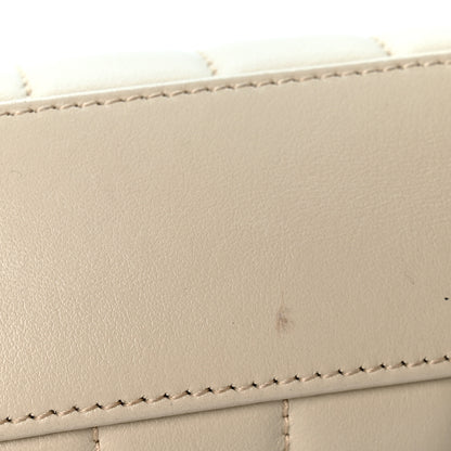 Saint Laurent Calfskin Y Quilted Monogram Toy Loulou Crossbody Bag Blanc Vintage 10 of 10