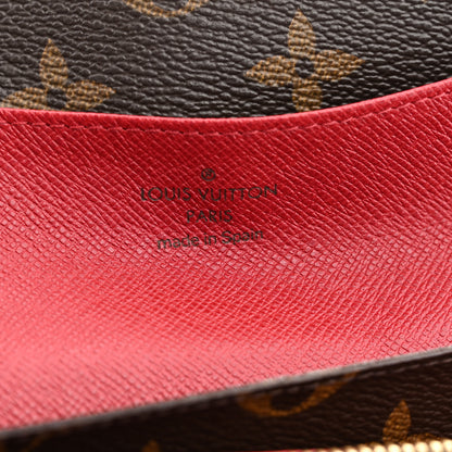 Louis Vuitton Monogram Emilie Wallet Fuchsia 6 of 7