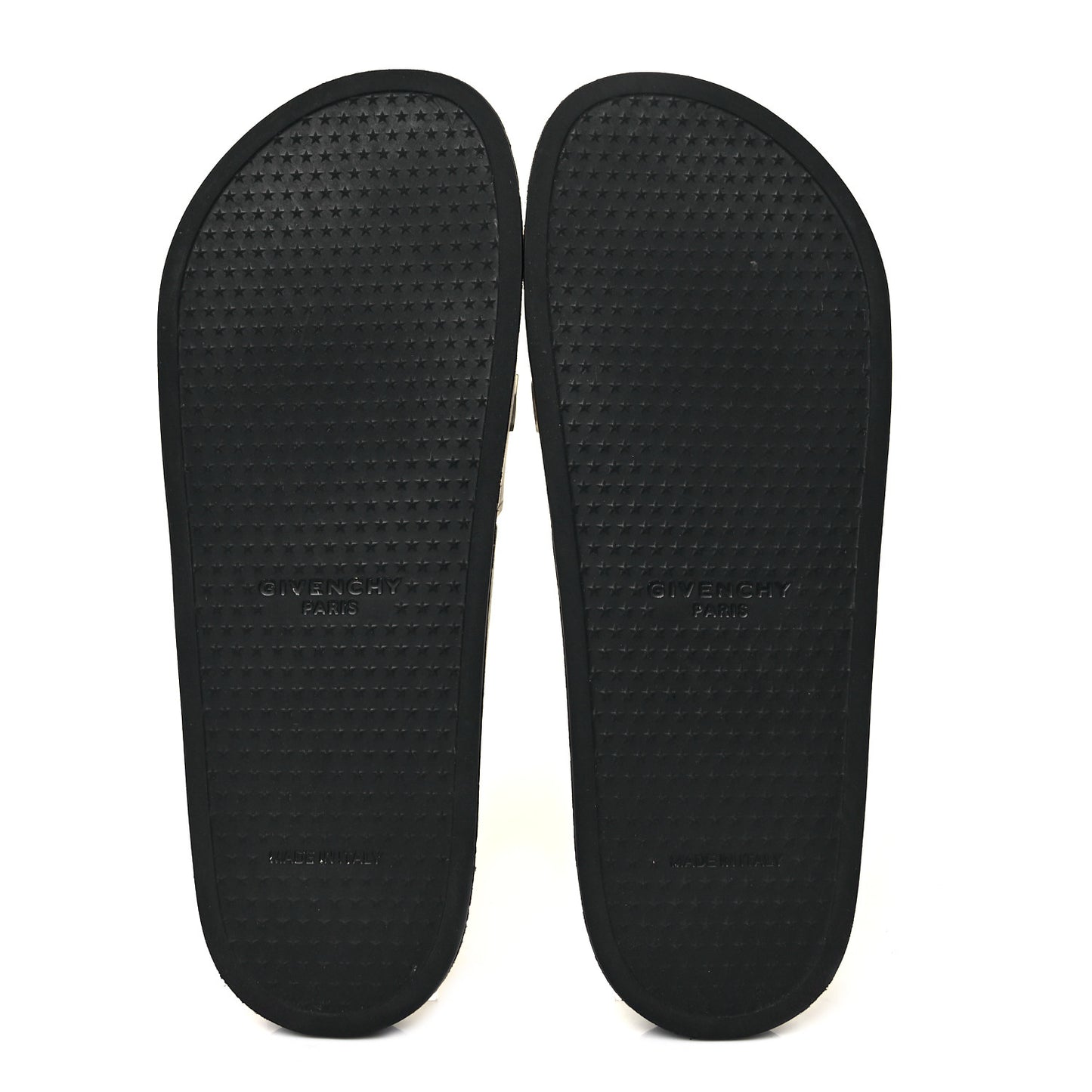 Rubber Logo Marble Effect Mens Pool Slide Sandals 42 Black Yellow