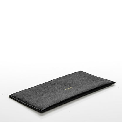 Louis Vuitton Calfskin Felicie Chain Wallet Card Holder Insert Black 4 of 6
