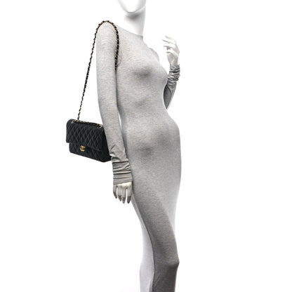 Chanel Caviar Quilted Medium Double Flap Black 3 of 10