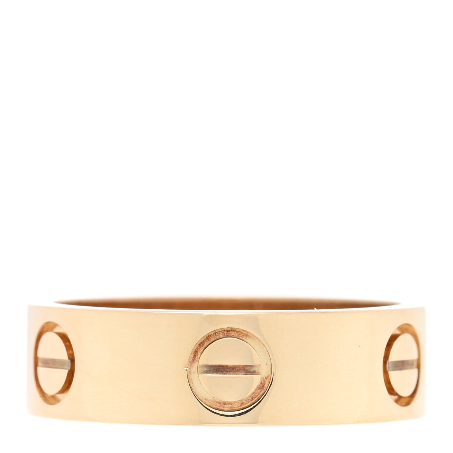 18K Yellow Gold 5.5mm LOVE Ring 53 6.25